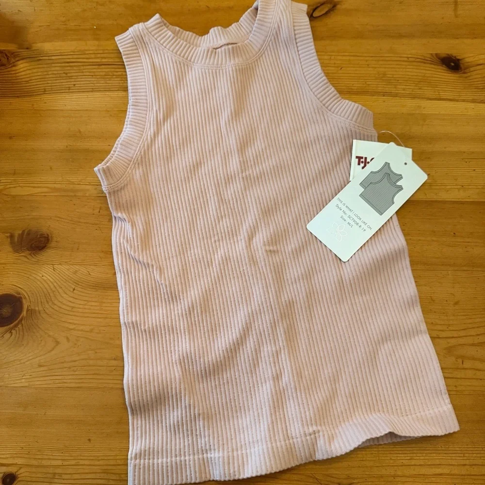 NWT AURA Ribbed tank women M/L - Picture 1 of 9